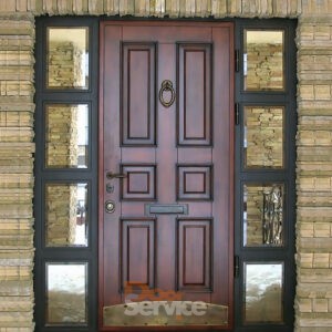 Пример работы #8 по изготовлению входных металлических дверей на заказ